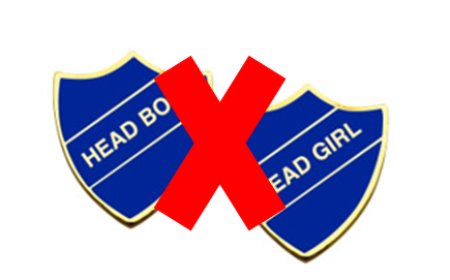 Mixed reaction over the “head boy and “head girl” concepts